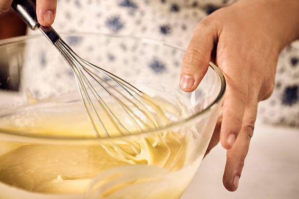 Preparing the Cake Batter